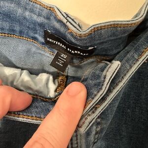 Universal Standard Plus Size Women’s Light Blue Denim Jeans